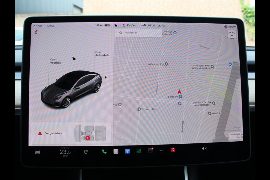 Tesla Model 3 Standard RWD Plus 60 kWh | Leder | Panorama dak | Parkeer sensoren VA + Camera | Cruise Control Adaptive | Lichtmetalen velgen