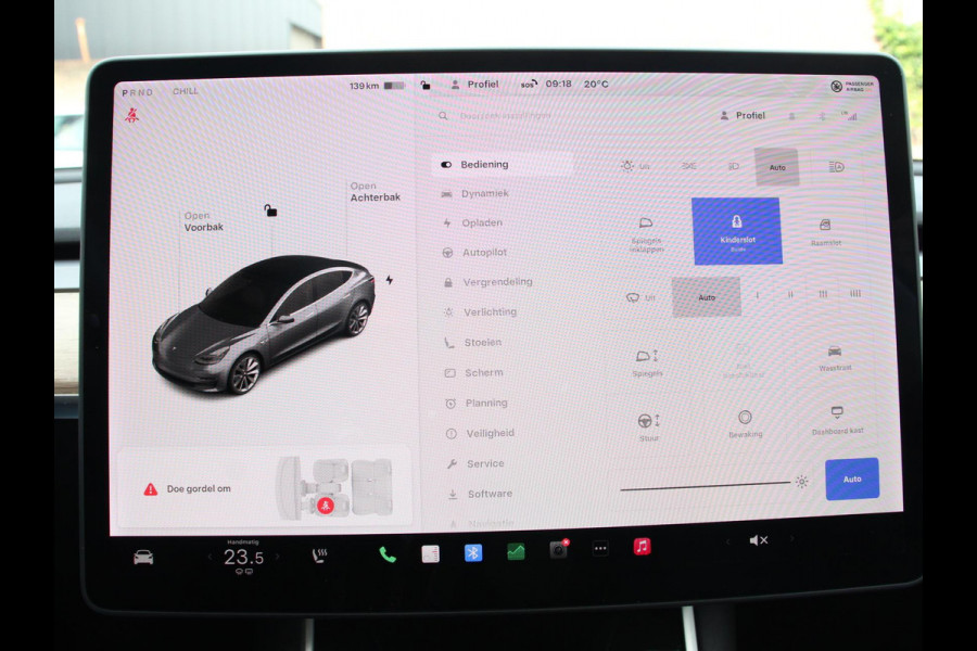 Tesla Model 3 Standard RWD Plus 60 kWh | Leder | Panorama dak | Parkeer sensoren VA + Camera | Cruise Control Adaptive | Lichtmetalen velgen
