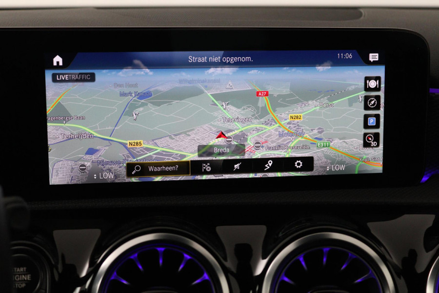 Mercedes-Benz A-Klasse 180 Business Solution Luxury (SFEERVERLICHTING, CAMERA, STIOELVERWARMING, GOED ONDERHOUDEN