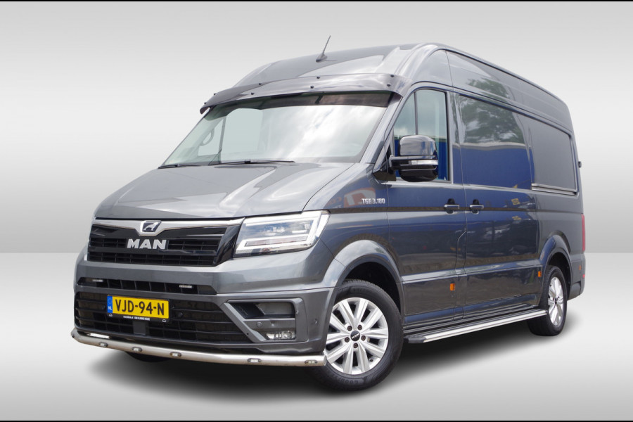 MAN TGE 35 2.0 L3 Hoogdak > 177pk/Dubbele schuifdeur/Omvormer/Camera/Adapt.cruise/Trekhaak...