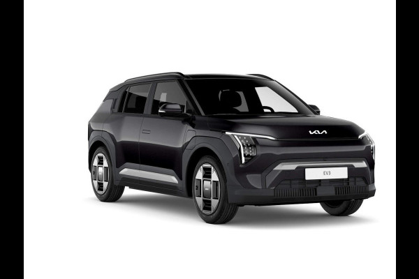 Kia EV3 Plus Advanced 81.4 kWh | Navi | 19" | Adapt. Cruise | Clima | Schuif/Kanteldak | Stoel&Stuurverw. | Priv Glass | BSM | Harman Kardon | Private Lease € 616,- Actie !