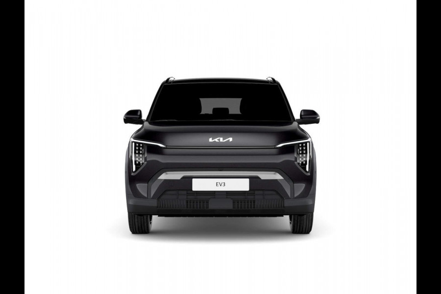 Kia EV3 Plus Advanced 81.4 kWh | Navi | 19" | Adapt. Cruise | Clima | Schuif/Kanteldak | Stoel&Stuurverw. | Priv Glass | BSM | Harman Kardon | Private Lease € 616,- Actie !