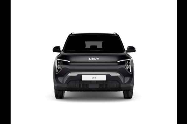 Kia EV3 Plus Advanced 81.4 kWh | Navi | 19" | Adapt. Cruise | Clima | Schuif/Kanteldak | Stoel&Stuurverw. | Priv Glass | BSM | Harman Kardon | Private Lease € 616,- Actie !