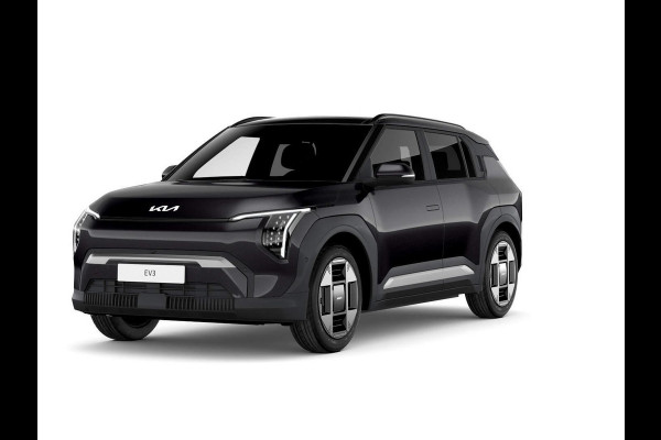 Kia EV3 Plus Advanced 81.4 kWh | Navi | 19" | Adapt. Cruise | Clima | Schuif/Kanteldak | Stoel&Stuurverw. | Priv Glass | BSM | Harman Kardon | Private Lease € 616,- Actie !