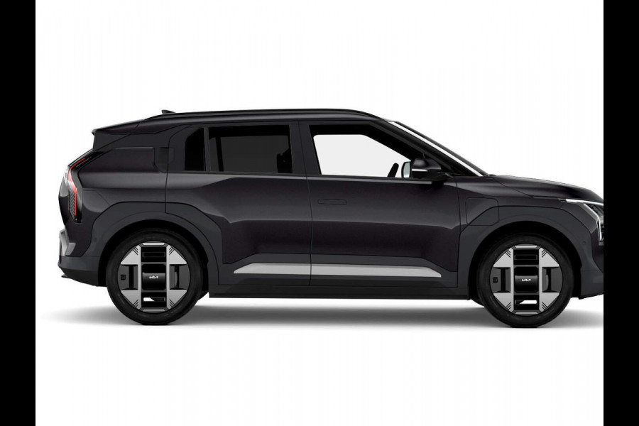 Kia EV3 Plus Advanced 81.4 kWh | Navi | 19" | Adapt. Cruise | Clima | Schuif/Kanteldak | Stoel&Stuurverw. | Priv Glass | BSM | Harman Kardon | Private Lease € 616,- Actie !