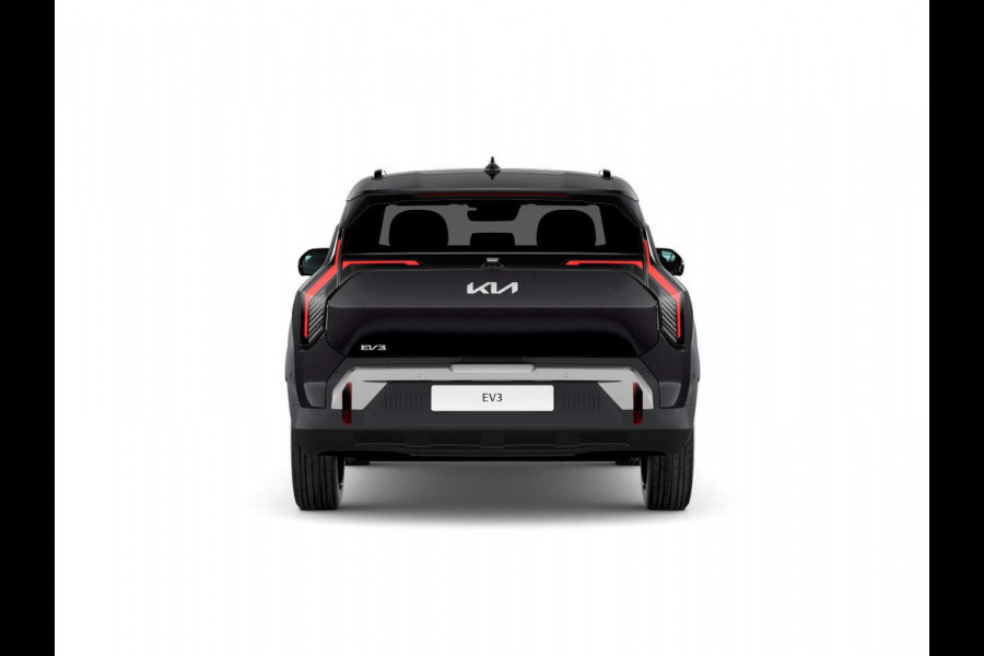 Kia EV3 Plus Advanced 81.4 kWh | Navi | 19" | Adapt. Cruise | Clima | Schuif/Kanteldak | Stoel&Stuurverw. | Priv Glass | BSM | Harman Kardon | Private Lease € 616,- Actie !