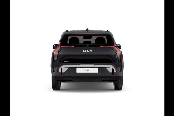 Kia EV3 Plus Advanced 81.4 kWh | Navi | 19" | Adapt. Cruise | Clima | Schuif/Kanteldak | Stoel&Stuurverw. | Priv Glass | BSM | Harman Kardon | Private Lease € 616,- Actie !