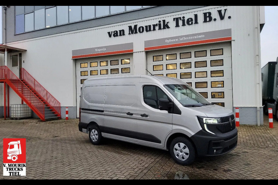 Renault Master 170.35 EURO 6 L2H2 - 2x ZIJSCHUIFDEUR - GRIJS METALLIC - TREKHAAK - V-42-KNT - BPM VRIJ!