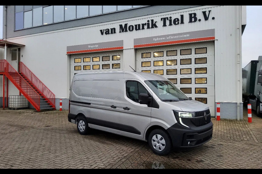 Renault Master 170.35 EURO 6 L2H2 - 2x ZIJSCHUIFDEUR - GRIJS METALLIC - TREKHAAK - V-42-KNT - BPM VRIJ!