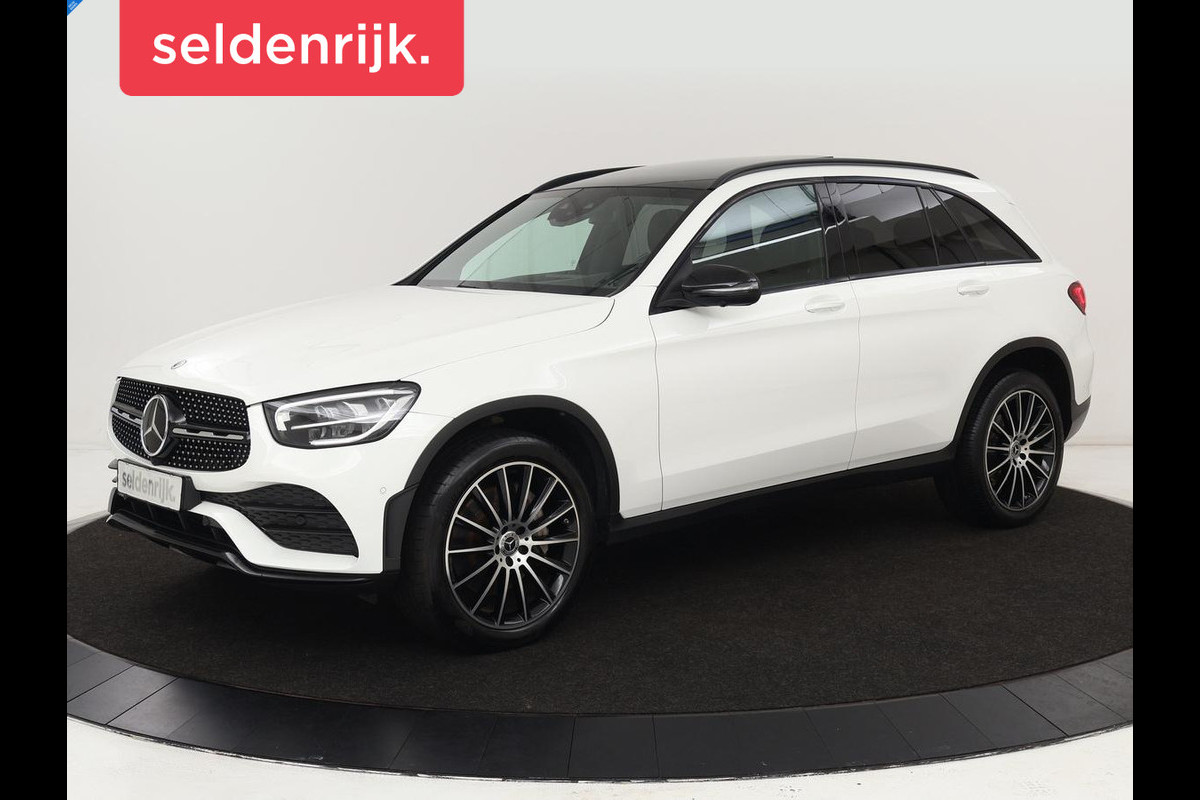 Mercedes-Benz GLC 300de 4MATIC AMG Night | Panoramadak | Adaptive cruise | Trekhaak | Stoelverwarming | Carplay | Leder/Alcantara | Digital Cockpit | 360 Camera | Park Assist