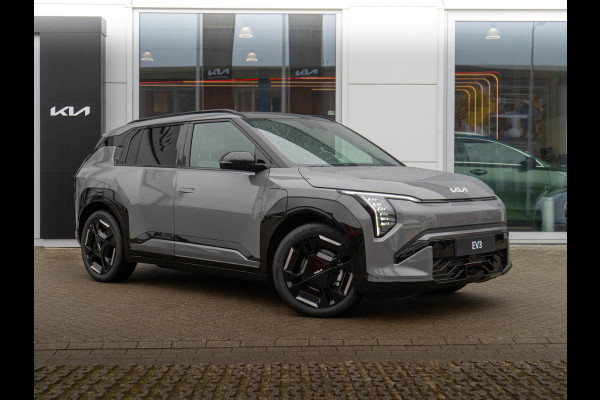 Kia EV3 GT-Line 81.4 kWh | OP VOORRAAD SNEL RIJDEN | Schuif kantel dak | Navigatie | Stoel en stuur verwarming |