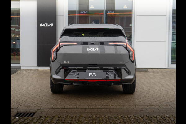 Kia EV3 GT-Line 81.4 kWh | OP VOORRAAD SNEL RIJDEN | Schuif kantel dak | Navigatie | Stoel en stuur verwarming |