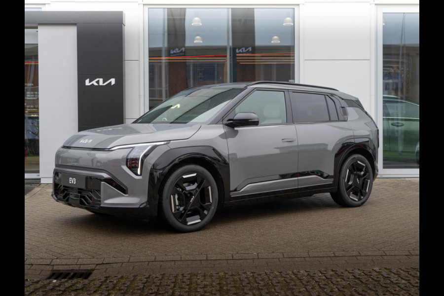 Kia EV3 GT-Line 81.4 kWh | OP VOORRAAD SNEL RIJDEN | Schuif kantel dak | Navigatie | Stoel en stuur verwarming |