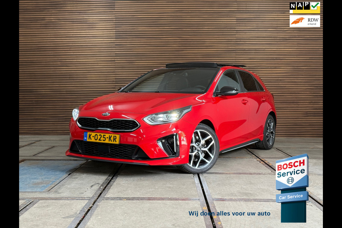 Kia Ceed 1.4 T-GDi Automaat GT-Line | Pano | Sportstoelen | Adaptive Cruise | Carplay