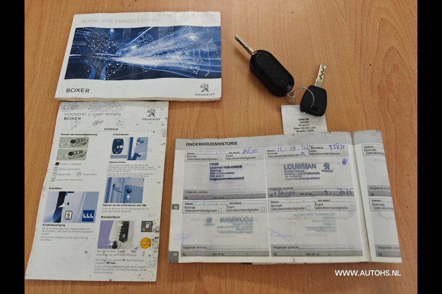 Peugeot Boxer 335 2.0 BlueHDI L2H2 2x schuifdeur , Apk juli 2026 , Camera , cruise , airco , 1e Eig , Euro 6.