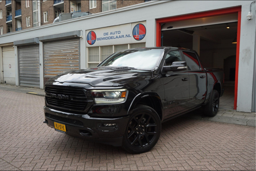 Dodge Ram 1500 5.7 V8 4x4 Crew Cab Laramie Sport | Luchtvering | HUD | Adaptieve Cruise | Lane Departure Meesturen | Keyless | Camerabeeld spiegel | Harman Kardon | Apple Carplay | Gedeelde achterklep | 200 liter LPG