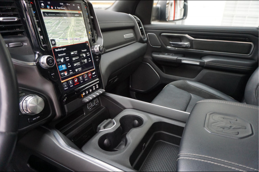 Dodge Ram 1500 5.7 V8 4x4 Crew Cab Laramie Sport | Luchtvering | HUD | Adaptieve Cruise | Lane Departure Meesturen | Keyless | Camerabeeld spiegel | Harman Kardon | Apple Carplay | Gedeelde achterklep | 200 liter LPG