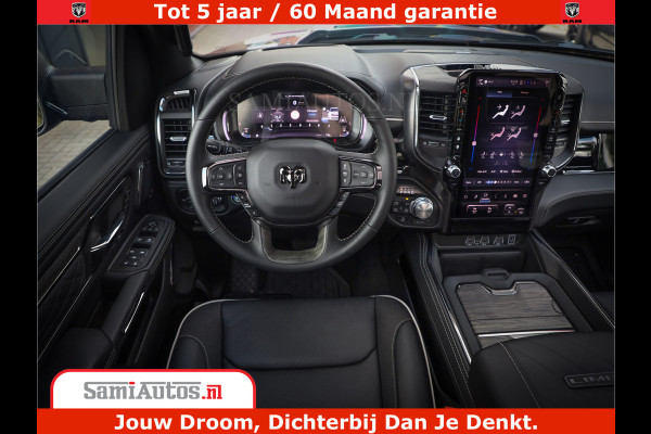 Dodge Ram 1500 Limited Night H.O 540HP 706Nm | Massage + Full Option | De Meest Luxe en Volle Pick-Up in zijn Klasse | Comfortabele Dubbele Cabine met Royale 5 Zitplaatsen | BPM vrij | Nu Leverbaar uit Voorraad | Voorraad Nr 2349 -  5159