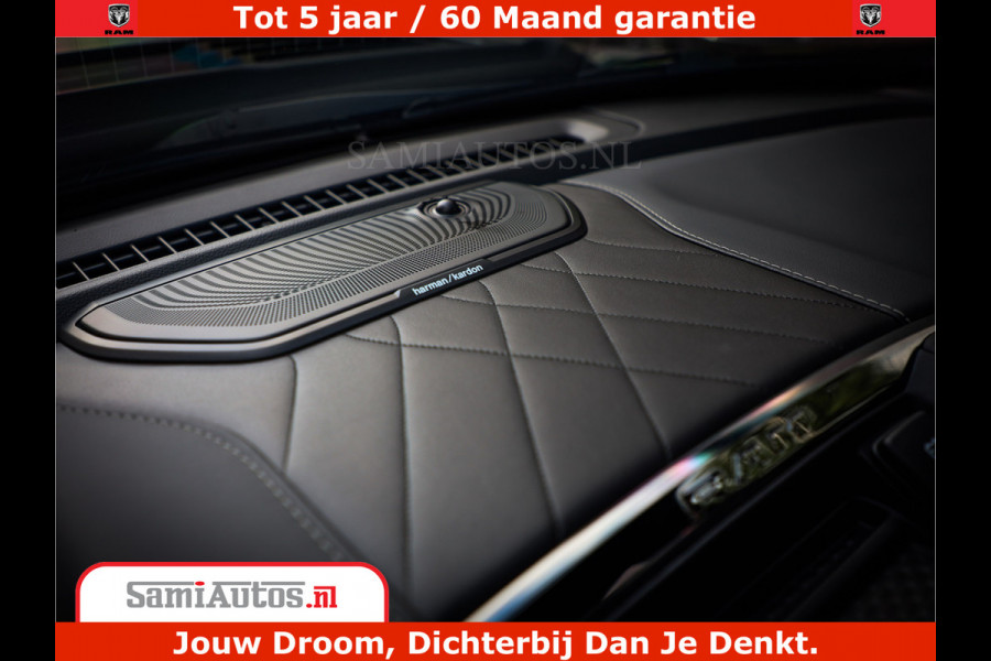 Dodge Ram 1500 Limited Night H.O 540HP 706Nm | Massage + Full Option | De Meest Luxe en Volle Pick-Up in zijn Klasse | Comfortabele Dubbele Cabine met Royale 5 Zitplaatsen | BPM vrij | Nu Leverbaar uit Voorraad | Voorraad Nr 2349 -  5159