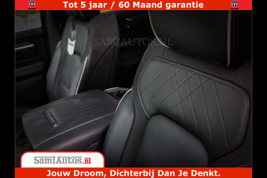 Dodge Ram 1500 Limited Night H.O 540HP 706Nm | Massage + Full Option | De Meest Luxe en Volle Pick-Up in zijn Klasse | Comfortabele Dubbele Cabine met Royale 5 Zitplaatsen | BPM vrij | Nu Leverbaar uit Voorraad | Voorraad Nr 2349 -  5159