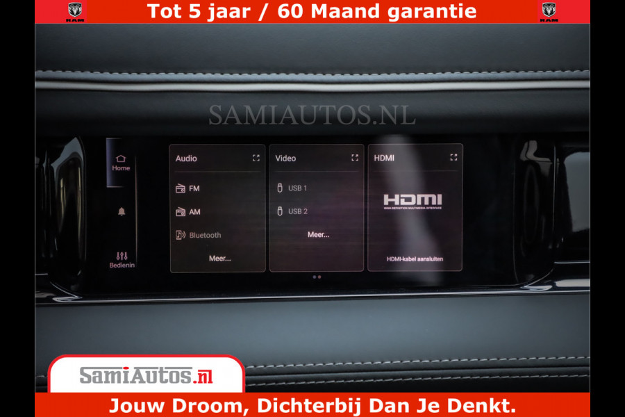 Dodge Ram 1500 Limited Night H.O 540HP 706Nm | Massage + Full Option | De Meest Luxe en Volle Pick-Up in zijn Klasse | Comfortabele Dubbele Cabine met Royale 5 Zitplaatsen | BPM vrij | Nu Leverbaar uit Voorraad | Voorraad Nr 2349 -  5159