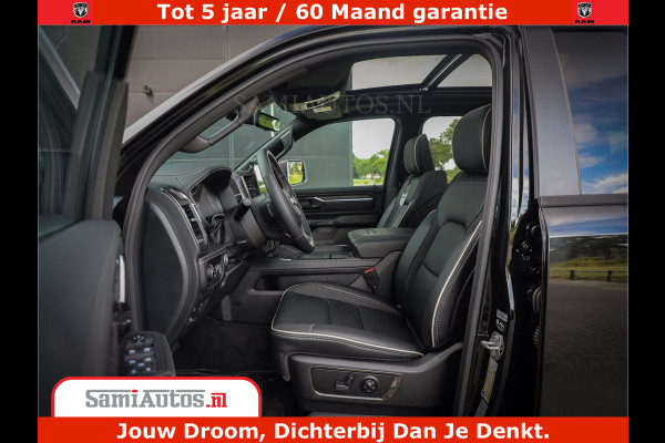 Dodge Ram 1500 Limited Night H.O 540HP 706Nm | Massage + Full Option | De Meest Luxe en Volle Pick-Up in zijn Klasse | Comfortabele Dubbele Cabine met Royale 5 Zitplaatsen | BPM vrij | Nu Leverbaar uit Voorraad | Voorraad Nr 2349 -  5159