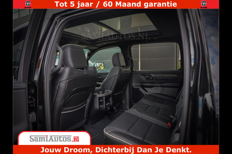 Dodge Ram 1500 Limited Night H.O 540HP 706Nm | Massage + Full Option | De Meest Luxe en Volle Pick-Up in zijn Klasse | Comfortabele Dubbele Cabine met Royale 5 Zitplaatsen | BPM vrij | Nu Leverbaar uit Voorraad | Voorraad Nr 2349 -  5159