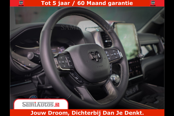 Dodge Ram 1500 Limited Night H.O 540HP 706Nm | Massage + Full Option | De Meest Luxe en Volle Pick-Up in zijn Klasse | Comfortabele Dubbele Cabine met Royale 5 Zitplaatsen | BPM vrij | Nu Leverbaar uit Voorraad | Voorraad Nr 2349 -  5159