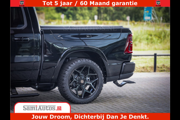 Dodge Ram 1500 Limited Night H.O 540HP 706Nm | Massage + Full Option | De Meest Luxe en Volle Pick-Up in zijn Klasse | Comfortabele Dubbele Cabine met Royale 5 Zitplaatsen | BPM vrij | Nu Leverbaar uit Voorraad | Voorraad Nr 2349 -  5159