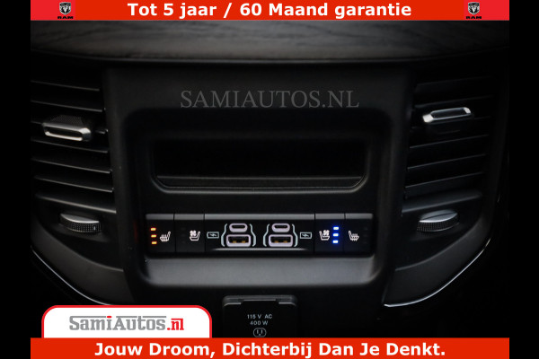 Dodge Ram 1500 Limited Night H.O 540HP 706Nm | Massage + Full Option | De Meest Luxe en Volle Pick-Up in zijn Klasse | Comfortabele Dubbele Cabine met Royale 5 Zitplaatsen | BPM vrij | Nu Leverbaar uit Voorraad | Voorraad Nr 2349 -  5159