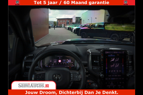 Dodge Ram 1500 Limited Night H.O 540HP 706Nm | Massage + Full Option | De Meest Luxe en Volle Pick-Up in zijn Klasse | Comfortabele Dubbele Cabine met Royale 5 Zitplaatsen | BPM vrij | Nu Leverbaar uit Voorraad | Voorraad Nr 2349 -  5159