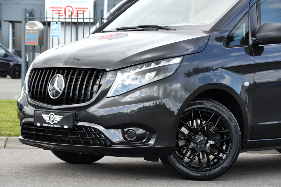 Mercedes-Benz Vito 119 CDI L2 AMG Edition Adaptieve Cruise, Camera, Carplay, 190pk, Automaat, LED, Clima, Stoelverwarming, Uniek!