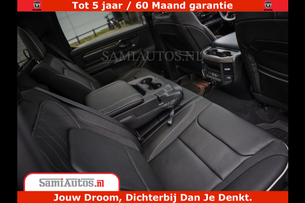 Dodge Ram 1500 Limited Night H.O 540HP 706Nm | Massage + Full Option | De Meest Luxe en Volle Pick-Up in zijn Klasse | Comfortabele Dubbele Cabine met Royale 5 Zitplaatsen | BPM vrij | Nu Leverbaar uit Voorraad | Voorraad Nr 2333 - 5129