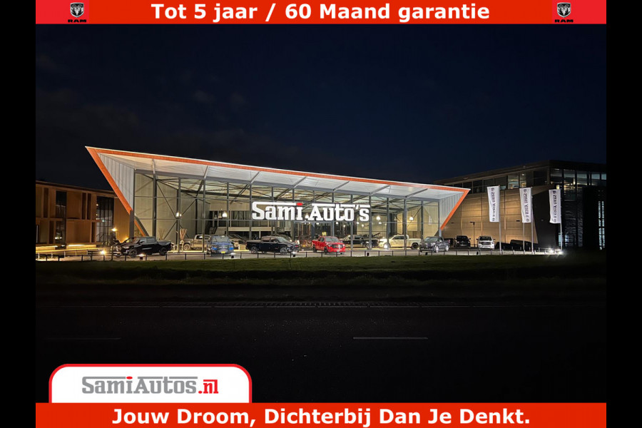 Dodge Ram 1500 Limited Night H.O 540HP 706Nm | Massage + Full Option | De Meest Luxe en Volle Pick-Up in zijn Klasse | Comfortabele Dubbele Cabine met Royale 5 Zitplaatsen | BPM vrij | Nu Leverbaar uit Voorraad | Voorraad Nr 2333 - 5129