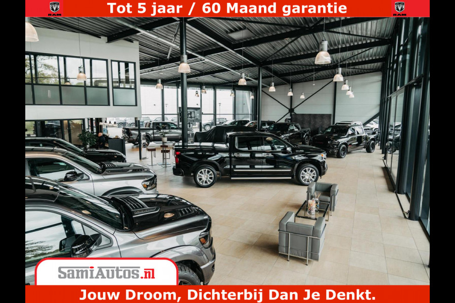 Dodge Ram 1500 Limited Night H.O 540HP 706Nm | Massage + Full Option | De Meest Luxe en Volle Pick-Up in zijn Klasse | Comfortabele Dubbele Cabine met Royale 5 Zitplaatsen | BPM vrij | Nu Leverbaar uit Voorraad | Voorraad Nr 2333 - 5129