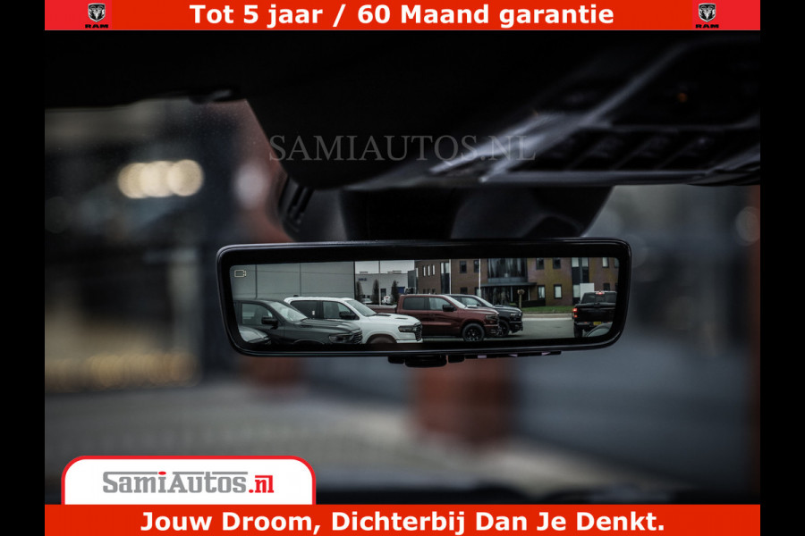 Dodge Ram 1500 Limited Night H.O 540HP 706Nm | Massage + Full Option | De Meest Luxe en Volle Pick-Up in zijn Klasse | Comfortabele Dubbele Cabine met Royale 5 Zitplaatsen | BPM vrij | Nu Leverbaar uit Voorraad | Voorraad Nr 2333 - 5129