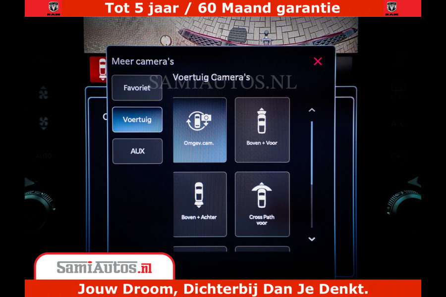 Dodge Ram 1500 Limited Night H.O 540HP 706Nm | Massage + Full Option | De Meest Luxe en Volle Pick-Up in zijn Klasse | Comfortabele Dubbele Cabine met Royale 5 Zitplaatsen | BPM vrij | Nu Leverbaar uit Voorraad | Voorraad Nr 2333 - 5129
