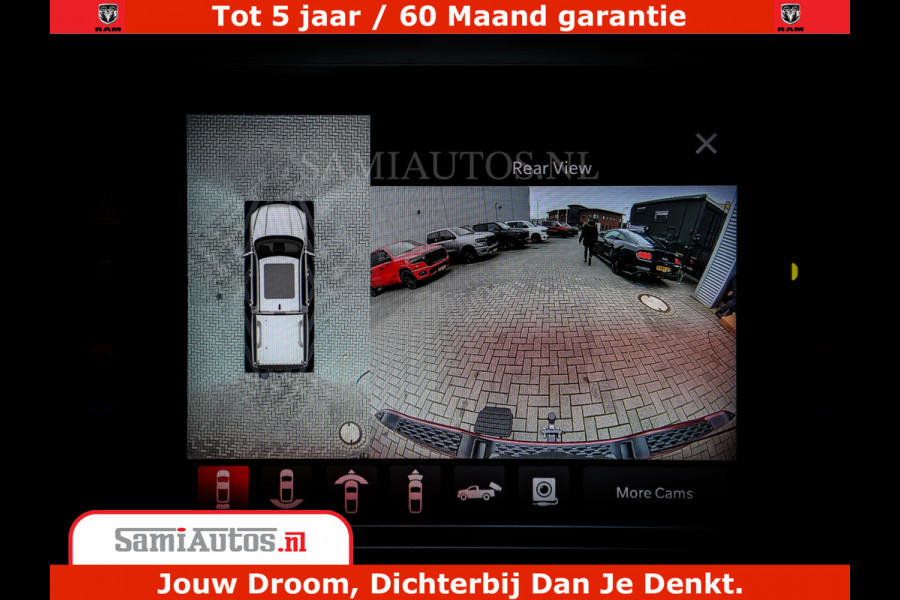 Dodge Ram 1500 Limited Night H.O 540HP 706Nm | Massage + Full Option | De Meest Luxe en Volle Pick-Up in zijn Klasse | Comfortabele Dubbele Cabine met Royale 5 Zitplaatsen | BPM vrij | Nu Leverbaar uit Voorraad | Voorraad Nr 2333 - 5129