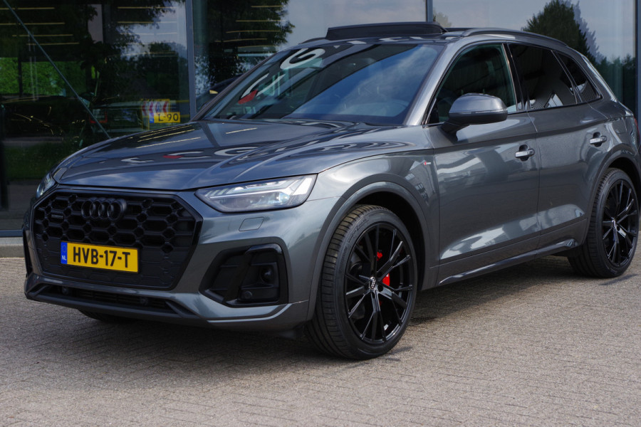 Audi Q5 55 TFSI e Quattro Competition 367 PK PHEV, Luchtvering, Panoramadak, RS-Leder, Elek. Trekhaak