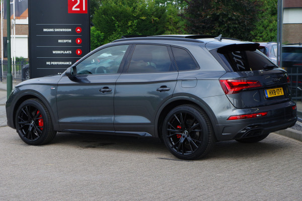 Audi Q5 55 TFSI e Quattro Competition 367 PK PHEV, Luchtvering, Panoramadak, RS-Leder, Elek. Trekhaak