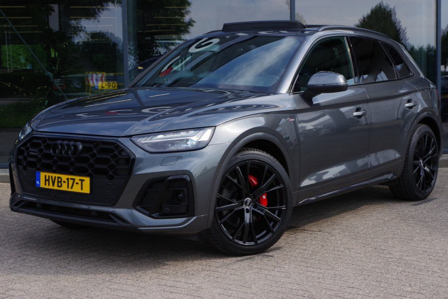 Audi Q5 55 TFSI e Quattro Competition 367 PK PHEV, Luchtvering, Panoramadak, RS-Leder, Elek. Trekhaak