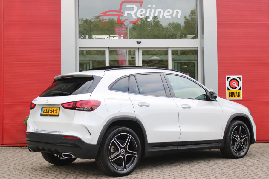 Mercedes-Benz GLA 250 e 218PK AUTOMAAT BUSINESS SOLUTION | PANORAMISCH SCHUIF/KANTEL DAK | ELEKTRISCHE ACHTER KLEP | MULTIBEAM LED MATRIX KOPLAMPEN | STOEL VERWARMING | KEYLESS ENTRY/START | NAVIGATIE | DAB+ RADIO | APPLE CARPLAY /ANDROID AUTO | ADAPTIVE CRUISE CONTROL | SFEER VERLICHTING | 19" LICHTMETALEN VELGEN | PARKEERSENSOREN VOOR EN ACHTER |