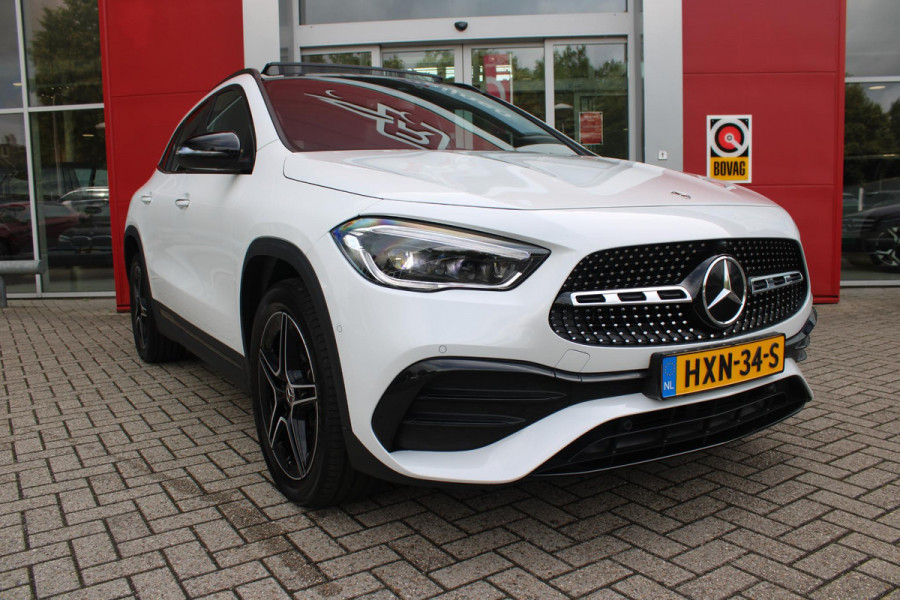 Mercedes-Benz GLA 250 e 218PK AUTOMAAT BUSINESS SOLUTION | PANORAMISCH SCHUIF/KANTEL DAK | ELEKTRISCHE ACHTER KLEP | MULTIBEAM LED MATRIX KOPLAMPEN | STOEL VERWARMING | KEYLESS ENTRY/START | NAVIGATIE | DAB+ RADIO | APPLE CARPLAY /ANDROID AUTO | ADAPTIVE CRUISE CONTROL | SFEER VERLICHTING | 19" LICHTMETALEN VELGEN | PARKEERSENSOREN VOOR EN ACHTER |
