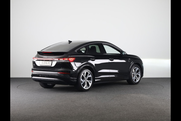 Audi Q4 Sportback e-tron 40 S edition 77 kWh 204pk | Navigatie | Stoelverwarming | Dynamic pakket | 20 inch lichtmetalen velgen | Optiek pakket zwart
