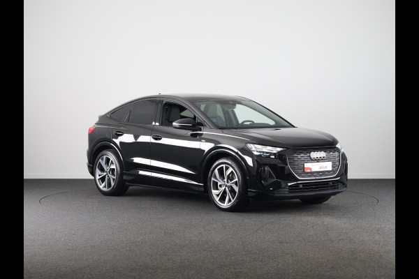 Audi Q4 Sportback e-tron 40 S edition 77 kWh 204pk | Navigatie | Stoelverwarming | Dynamic pakket | 20 inch lichtmetalen velgen | Optiek pakket zwart