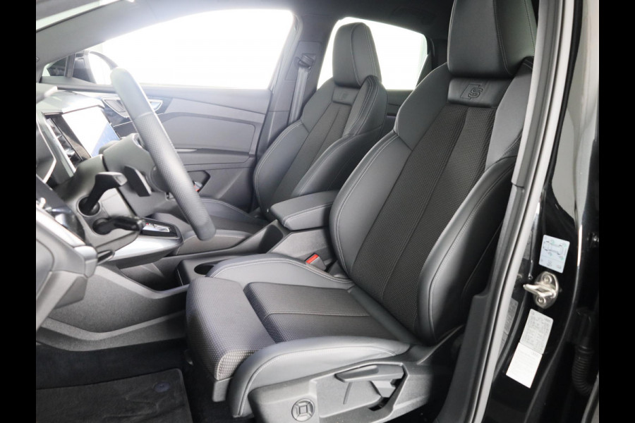 Audi Q4 Sportback e-tron 40 S edition 77 kWh 204pk | Navigatie | Stoelverwarming | Dynamic pakket | 20 inch lichtmetalen velgen | Optiek pakket zwart