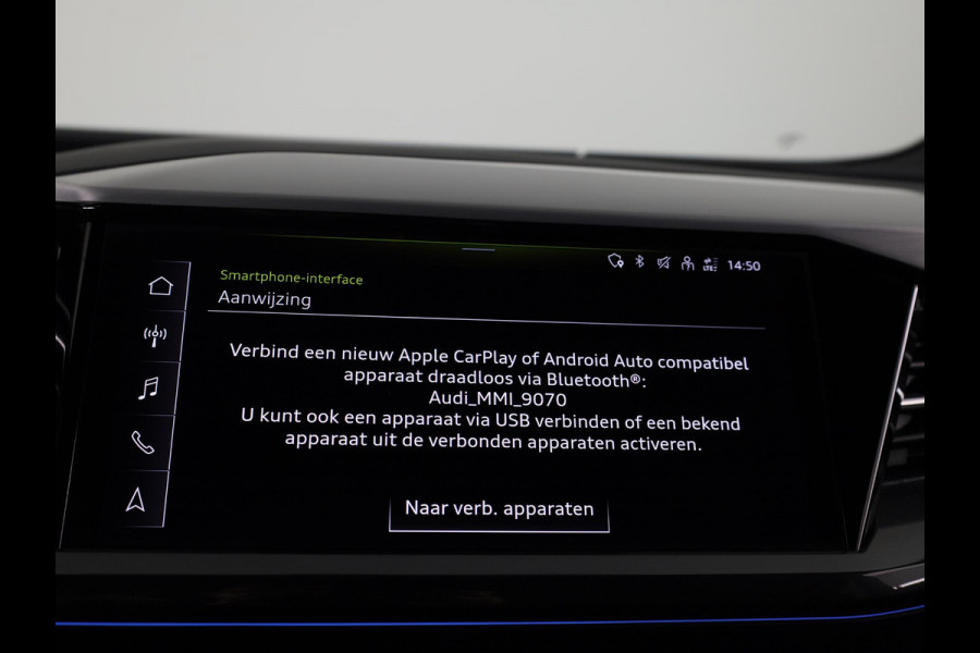 Audi Q4 Sportback e-tron 40 S edition 77 kWh 204pk | Navigatie | Stoelverwarming | Dynamic pakket | 20 inch lichtmetalen velgen | Optiek pakket zwart