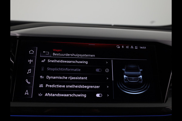 Audi Q4 Sportback e-tron 40 S edition 77 kWh 204pk | Navigatie | Stoelverwarming | Dynamic pakket | 20 inch lichtmetalen velgen | Optiek pakket zwart