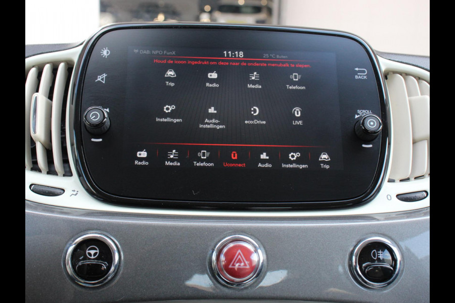 Fiat 500 1.0 Hybrid Lounge | Airco | Cruise Control | Lichtmetalen Velgen | Dab