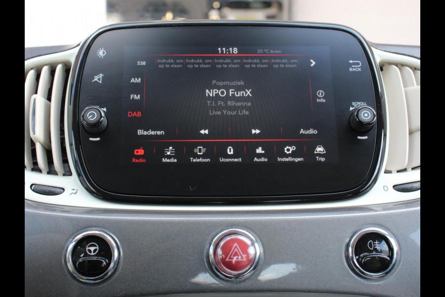 Fiat 500 1.0 Hybrid Lounge | Airco | Cruise Control | Lichtmetalen Velgen | Dab